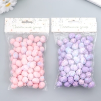 Декор пасхальный "Яйцо - акварельные пятна" набор 100 шт МИКС 1,8х1,5х1,5 см Декор пасхальный "Яйцо - акварельные пятна" набор 100 шт МИКС 1,8х1,5х1,5 см