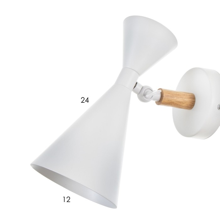 Бра Бра "Камертаб" Е27 40Вт белый 15х12х24 см