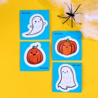 Хэллоуин. Игрушка заводная &laquo;Тыква&raquo;, с наклейками