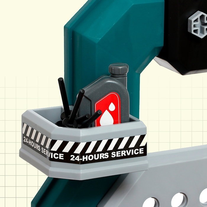 Игровой модуль 2 в 1 &laquo;Верстак&raquo;, 78 элементов