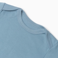 Боди детский, цвет голубой, рост 74 см