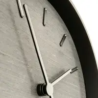 Часы настенные Beam, черное дерево