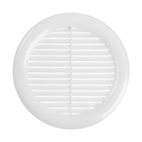 Решетка вентиляционная ZEIN Люкс Л160, d=160 мм, с сеткой, неразъемная Решетка вентиляционная ZEIN Люкс Л160, d=160 мм, с сеткой, неразъемная