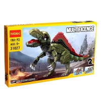 Конструктор блочный &laquo;Динобот&raquo;, 2 варианта сборки, 1064 детали