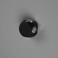 Светильник фасадный &laquo;Кубик&raquo;, FSD-014, 4 Вт, 3000К, 2 луча, IP65, 220 В, металл, черный