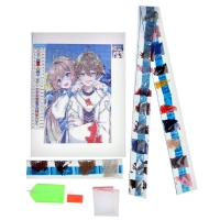 Алмазная мозаика с полным заполнением на холсте «Близнецы путешественники», 20 х 30 см Алмазная мозаика с полным заполнением на холсте «Близнецы путешественники», 20 х 30 см