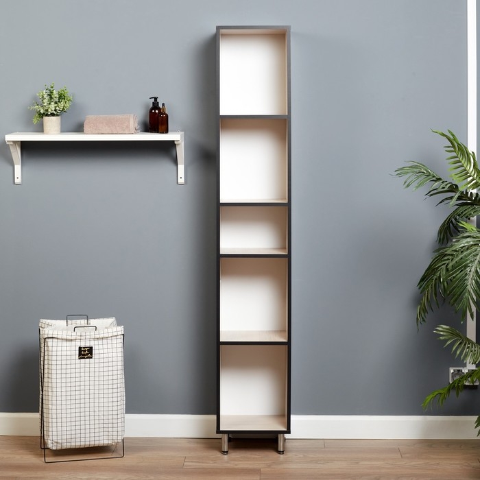 Пенал для ванной комнаты "Сантана 30", Дуб Сантана светлый, 30 х 181,2 х 30 см