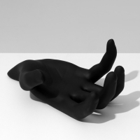 Подставка для украшений &laquo;Ладонь&raquo; 17&times;12&times;7 см, цвет чёрный