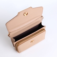 Сумка женская на молнии, цвет бежевый Сумка женская на молнии, цвет бежевый