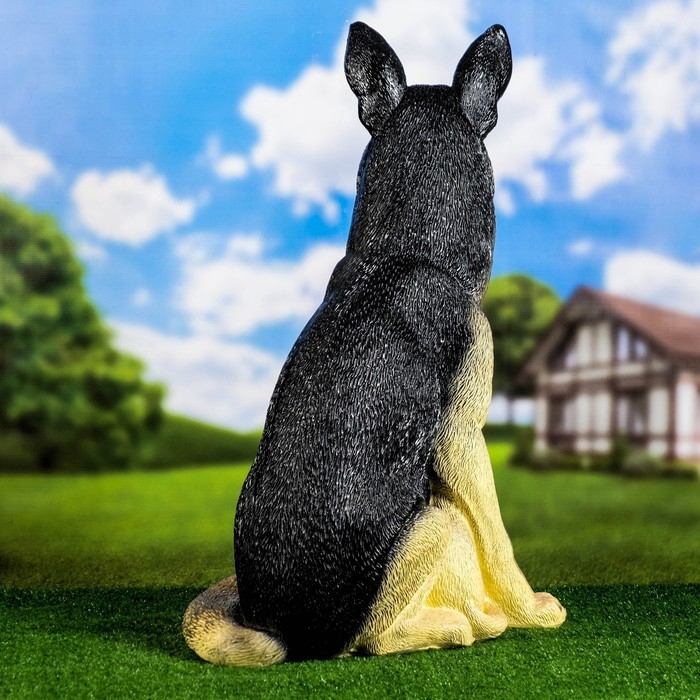 Садовая фигура Садовая фигура "Овчарка с щенками большая" 45х37х71см