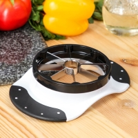 Яблокорезка Magistro Vegan pro, 18,5&times;12&times;4 см, цвет чёрно - белый