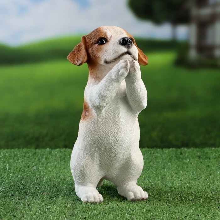 Садовая фигура Садовая фигура "Попрошайка песик" 10х16х22см