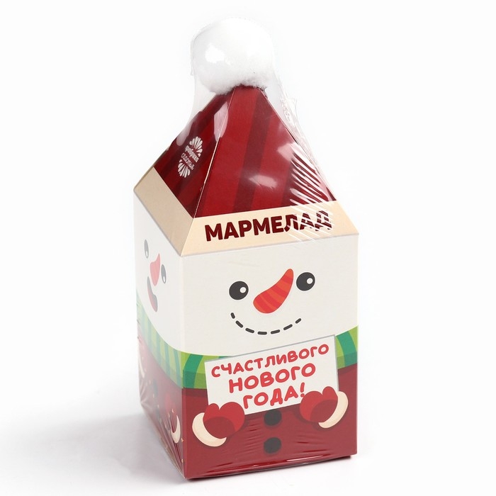Новый год! Мармелад в коробке &laquo;Пусть год будет мармеладным&raquo; в форме мишек,100 г