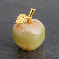 Сувенир &laquo;Яблоко&raquo;, 3,8 см, оникс