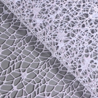 Упаковка для цветов "Паутинка с глиттером" белая 48 см х 4,5 м Упаковка для цветов "Паутинка с глиттером" белая 48 см х 4,5 м