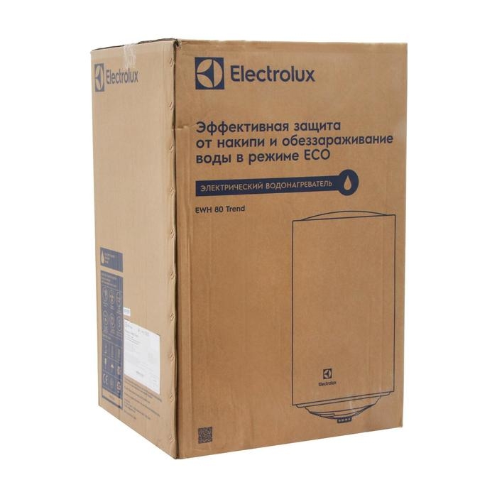Водонагреватель Electrolux EWH 80 Trend, накопительный, 1.5 кВт, 80 л, белый Водонагреватель Electrolux EWH 80 Trend, накопительный, 1.5 кВт, 80 л, белый