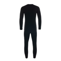 Термобельё (фуфайка,кальсоны) мужское НАЧЁС, цвет чёрный, размер 50