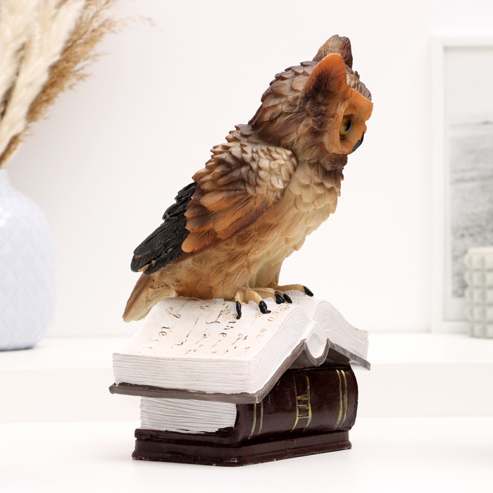 Фигура Фигура "Сова на книгах" 14х15х21см