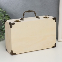 Шкатулка дерево под роспись "Сундук" 24х15х8 см Шкатулка дерево под роспись "Сундук" 24х15х8 см