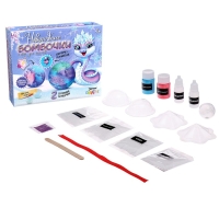 Набор для опытов &laquo;Новогодние бомбочки&raquo;, со змейкой, своими руками