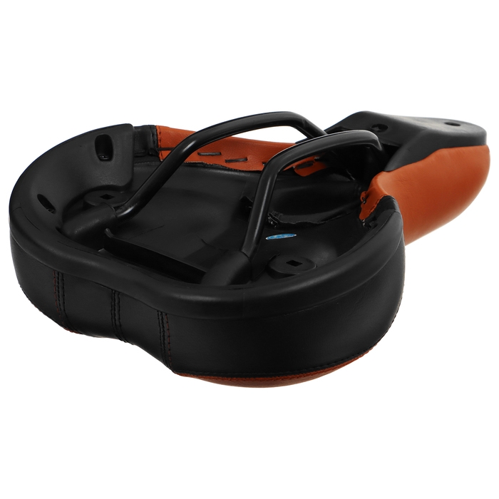 Седло Dream Bike, спорт-комфорт, цвет коричневый/чёрный