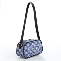 Сумка женская на молнии, цвет синий Сумка женская на молнии, цвет синий