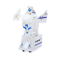 Железная дорога &laquo;Робот&raquo;, работает от батареек, свет и звук