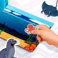 250 наклеек &laquo;Весёлые зверята&raquo;, 8 стр.