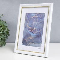 Фоторамка пластик "Офис 8" 15х21 см, белый Фоторамка пластик "Офис 8" 15х21 см, белый