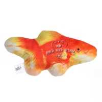Игрушка для кошек с мятой &laquo;&lrm;Золотая рыба&raquo;&lrm;, 15,3 х 7,5 см