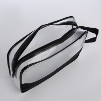 Косметичка на молнии, цвет чёрный Косметичка на молнии, цвет чёрный