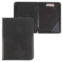 Пaпка деловая, искусственная кожа, для бумаг, 360 х 260 х 30 мм, с металлическим прижимом, 6Д07 "Люкс " чёрная Пaпка деловая, искусственная кожа, для бумаг, 360 х 260 х 30 мм, с металлическим прижимом, 6Д07 "Люкс " чёрная