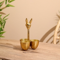 Менажница "Заяц" алюминий 14х14х24 см Менажница "Заяц" алюминий 14х14х24 см