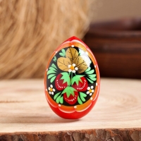 Яйцо &laquo;Земляничка&raquo;, красное, 7 см