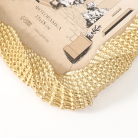 Фоторамка полистоун 13х18 см "Ожерелье" золото 17,7х1,8х23 см