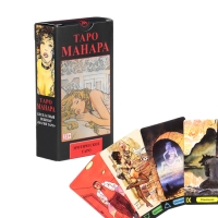 Карты Таро "Эротическая Манара", 78 л, карта 6.6 х 12 см, 21+ Карты Таро "Эротическая Манара", 78 л, карта 6.6 х 12 см, 21+