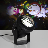 Световой прибор «Новогодние картинки», свечение мульти, 220 В Световой прибор «Новогодние картинки», свечение мульти, 220 В