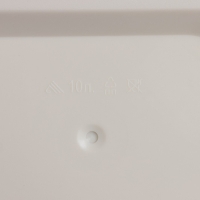 Контейнер для мусора &laquo;Вязаное плетение&raquo;, 10 л, цвет бежевый