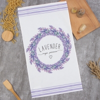 Полотенце "Этель" Lavander 40х73 см, 100% хл, саржа 190 г/м2 Полотенце "Этель" Lavander 40х73 см, 100% хл, саржа 190 г/м2