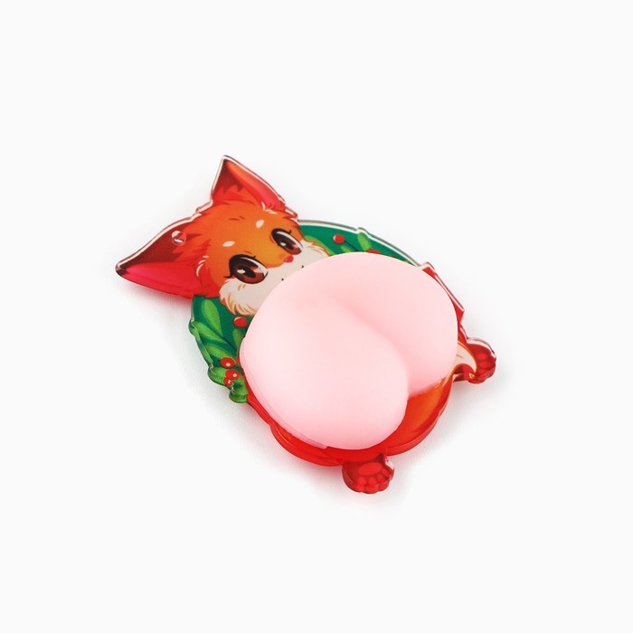 Магнит антистресс новогодний «Новый год: С Новым годом», на Новый год, 5 х 6.2 см Магнит антистресс новогодний «Новый год: С Новым годом», на Новый год, 5 х 6.2 см