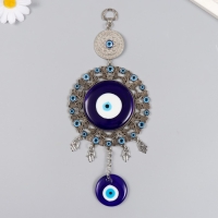 Подвеска от сглаза "Хоровод цветов" + 5 подвески 10,3х25,2 см Подвеска от сглаза "Хоровод цветов" + 5 подвески 10,3х25,2 см