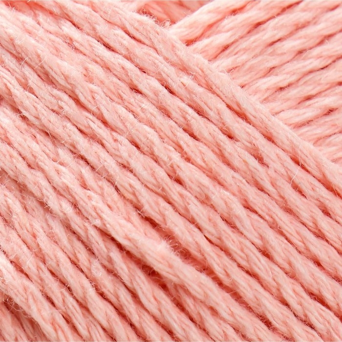 Пряжа Пряжа "Мягкий хлопок" 70% хлопок, 30% нейлон 220м/100гр (037 персик)