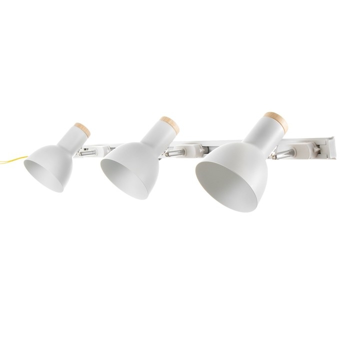 Спот Спот "Бейкер" 3хЕ27 40Вт белый 100х17х12 см