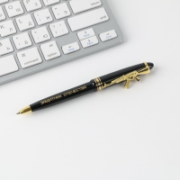 Ручка шариковая синяя паста 1.0 мм &laquo;23 февраля&raquo; пластик, подарочная