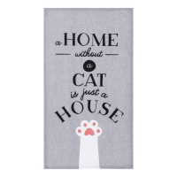 Набор кухонных полотенец Доляна Сats 35х60см-7шт, 100% хлопок