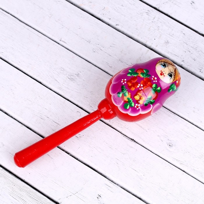 Погремушка на палочке &laquo;Девочка&raquo;, МИКС