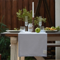 Дорожка на стол Этель Kitchen 40х146 см, цв.светло-серый, 100% хл, саржа 250 г/м2 Дорожка на стол Этель Kitchen 40х146 см, цв.светло-серый, 100% хл, саржа 250 г/м2