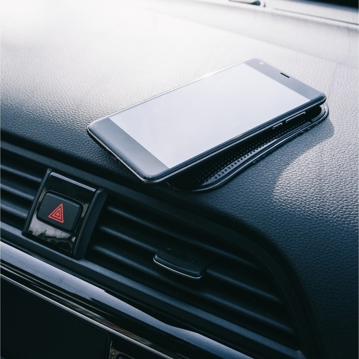 Коврик противоскользящий TORSO, Коврик противоскользящий TORSO, "Spider" 7×13 см, чёрный