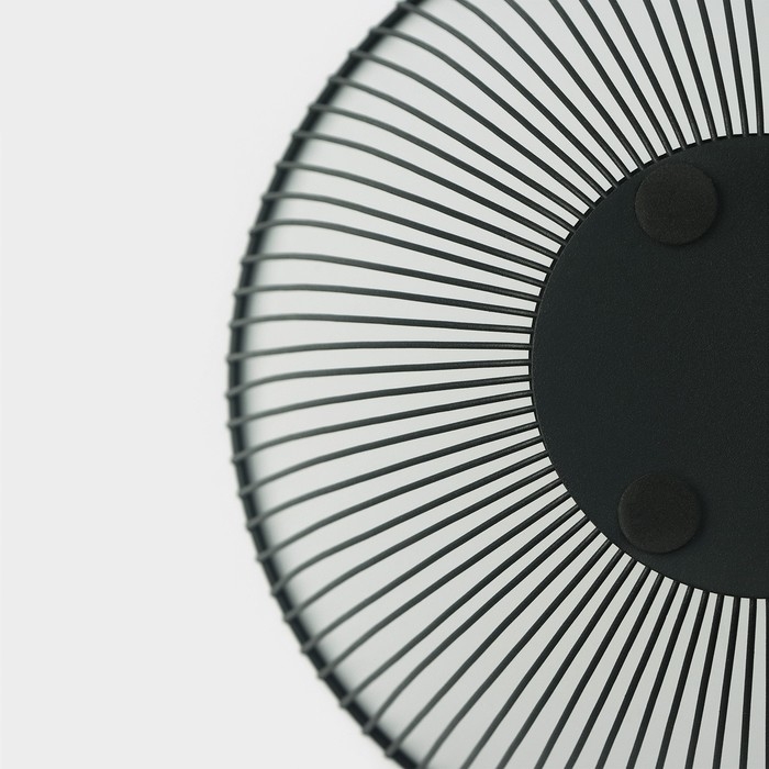 Фруктовница Доляна, 24,5×24,5×14 см, чёрный Фруктовница Доляна, 24,5×24,5×14 см, чёрный