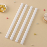 Набор палочек-дюбелей для кондитерских изделий Доляна, 4 шт, d=1,8 см, 30 см, цвет белый Набор палочек-дюбелей для кондитерских изделий Доляна, 4 шт, d=1,8 см, 30 см, цвет белый